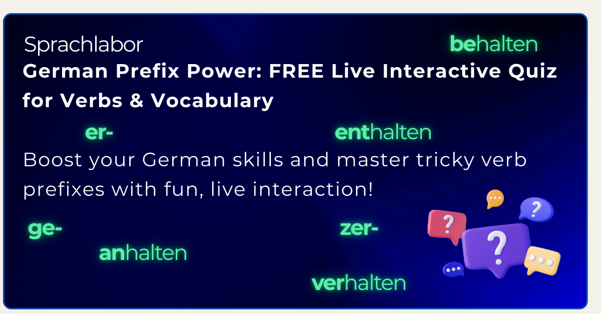 German Prefix Power